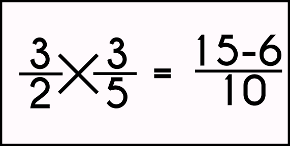 paso 3 de resta de fracciones con diferente denominador