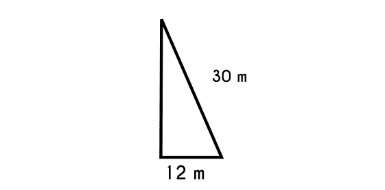 Ejemplo1 del teorema de pitágoras