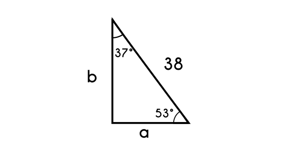 Ejercicio 5 de triángulos notables